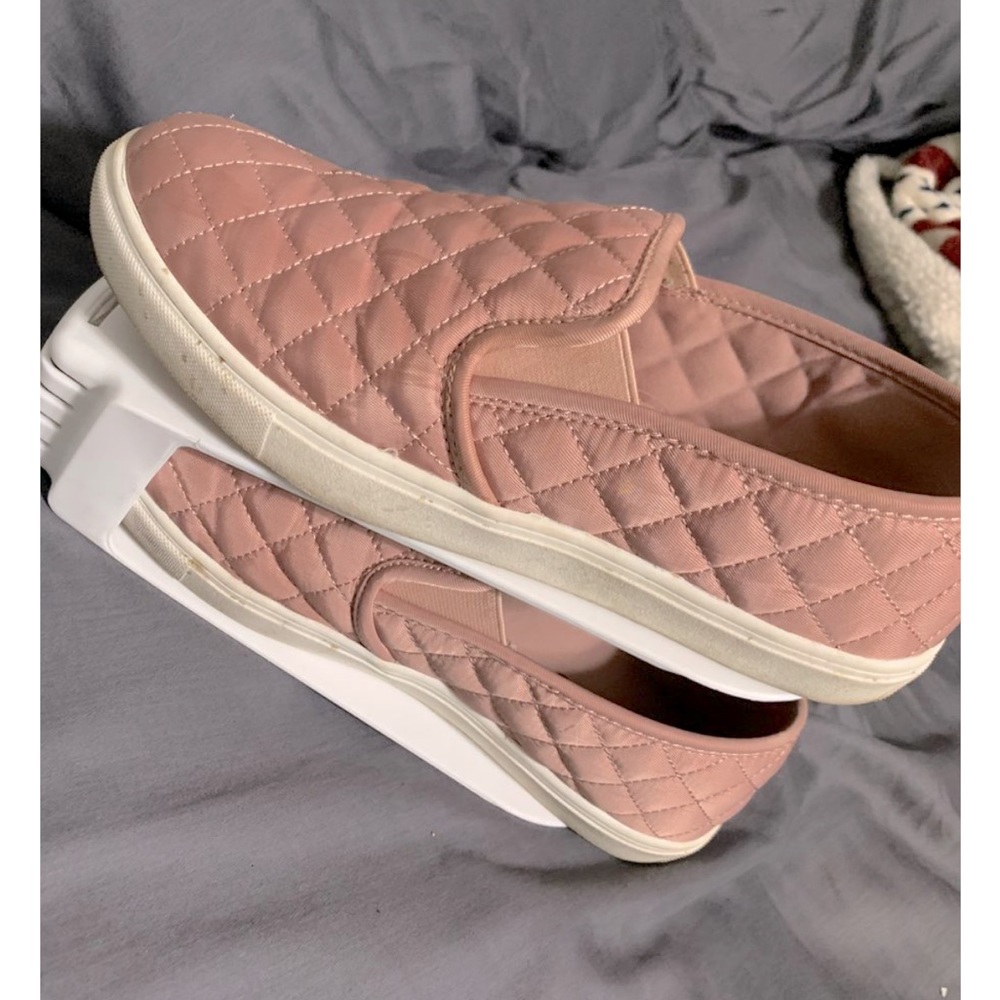 pink slip on shoes
